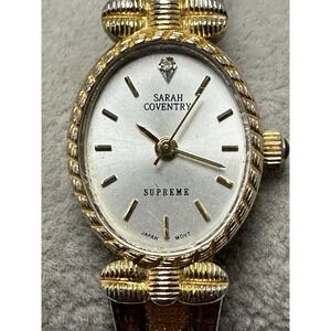 Sarah Coventry Supreme LSS015 New Battery Ladies Watch 18MM 7.25" K65
